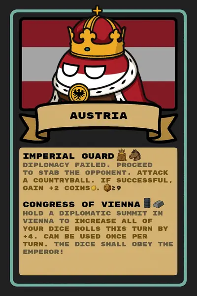 Austria countryball card