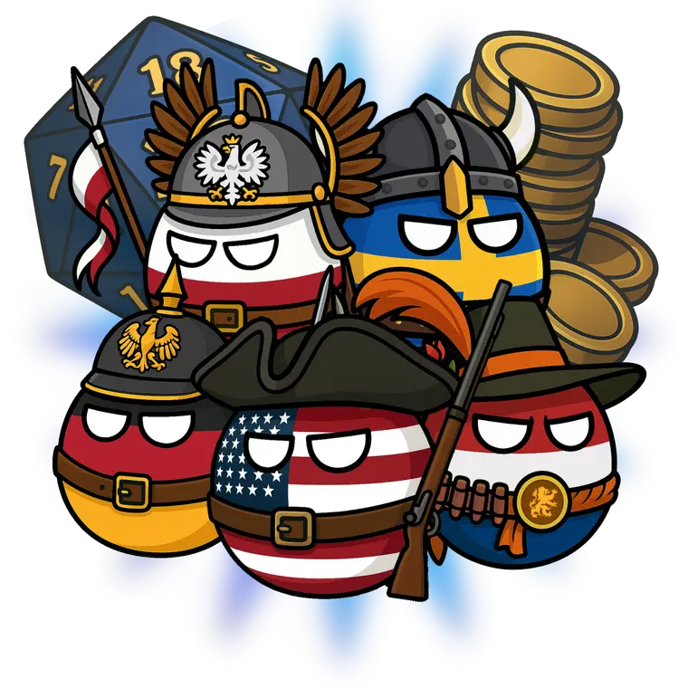 Countryball Cards group photo