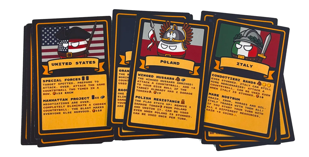 Countryball Cards deck